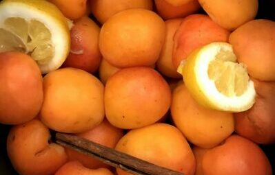 Poached Apricots