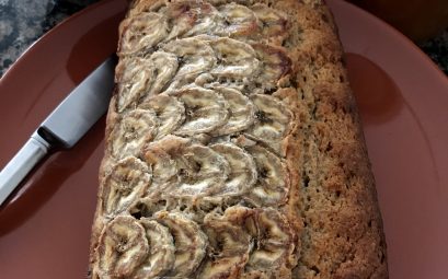 Egg-less banana bread