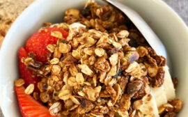 Best Homemade Granola recipe healthy wholesome